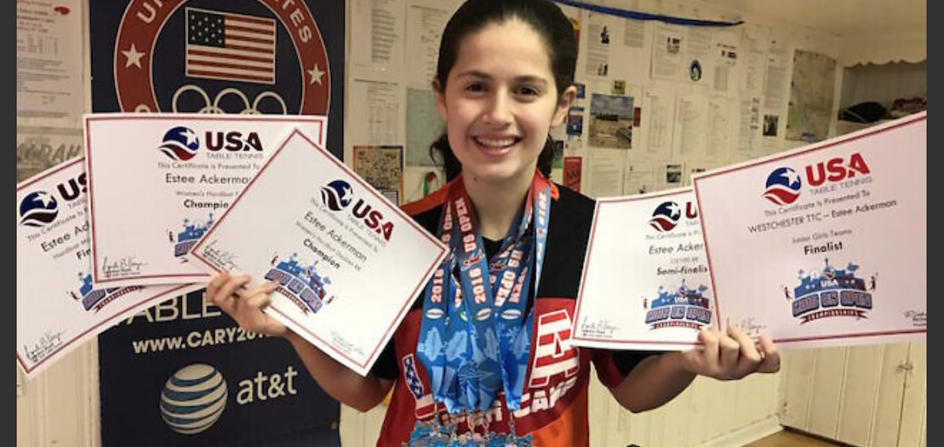 Teen Ping Pong Star Faces Shabbos vs. Olympic Dreams & Other Orthodox Jews in the News