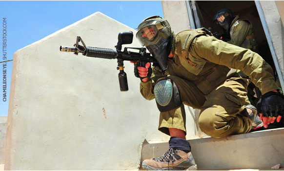 IDF searching for the boys